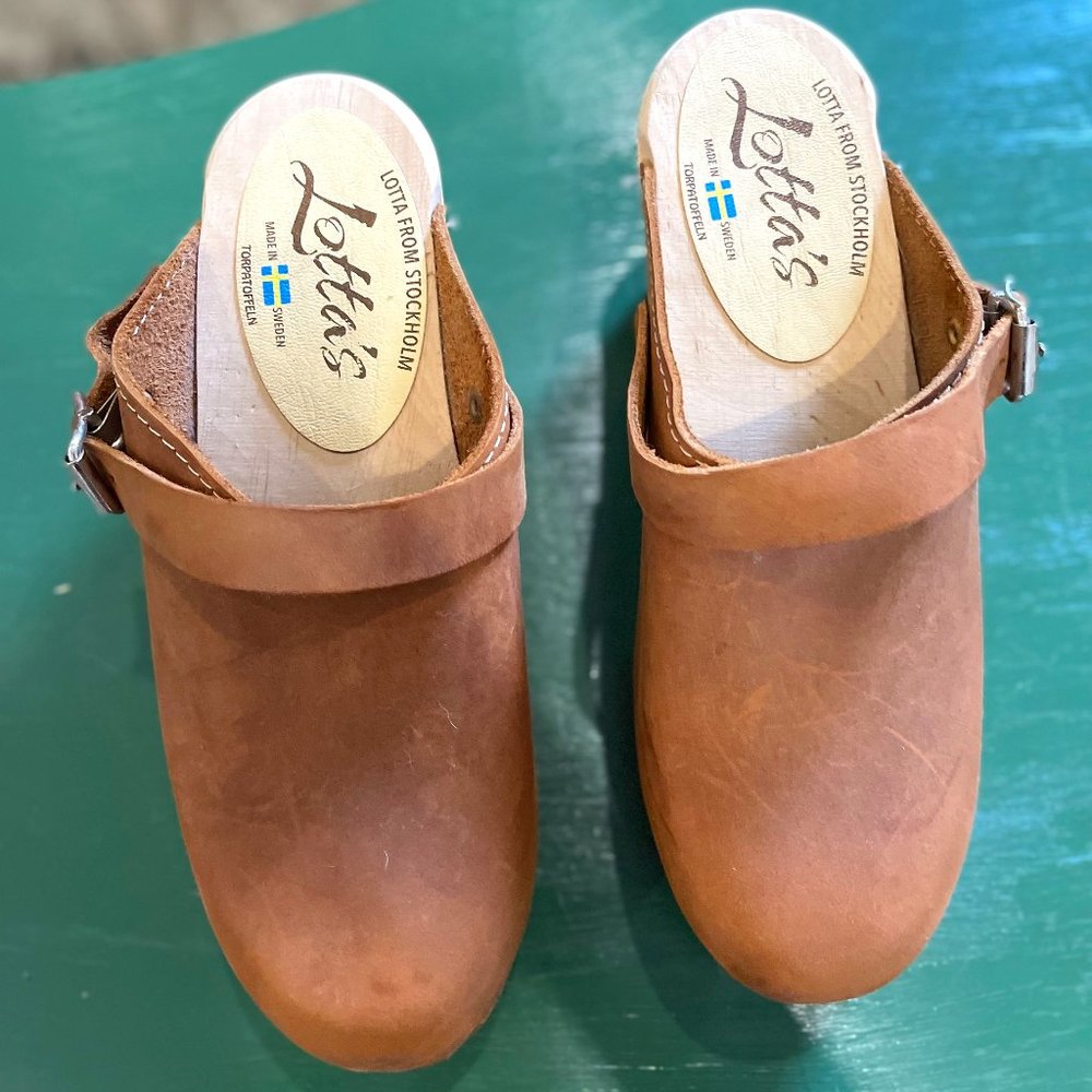Lotta From Stockholm Oiled Nubuck Clog